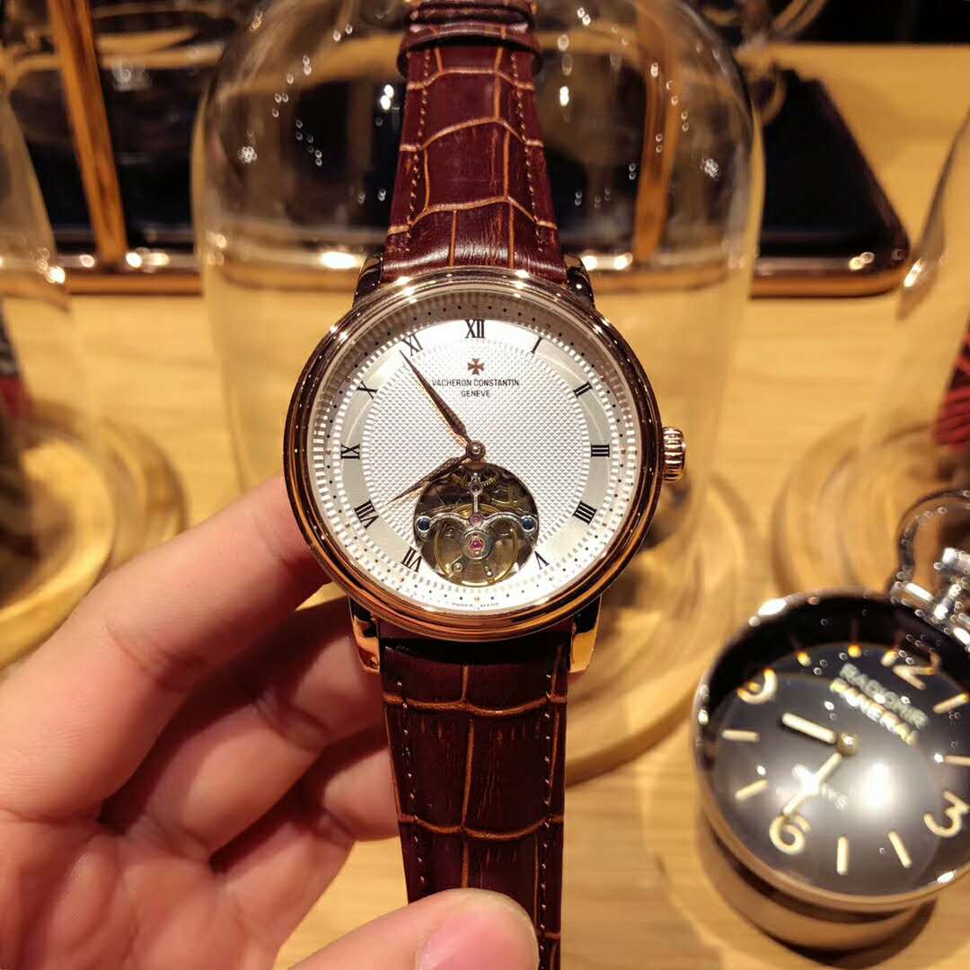 江詩丹頓 新款陀飛輪男士腕錶 大氣上市