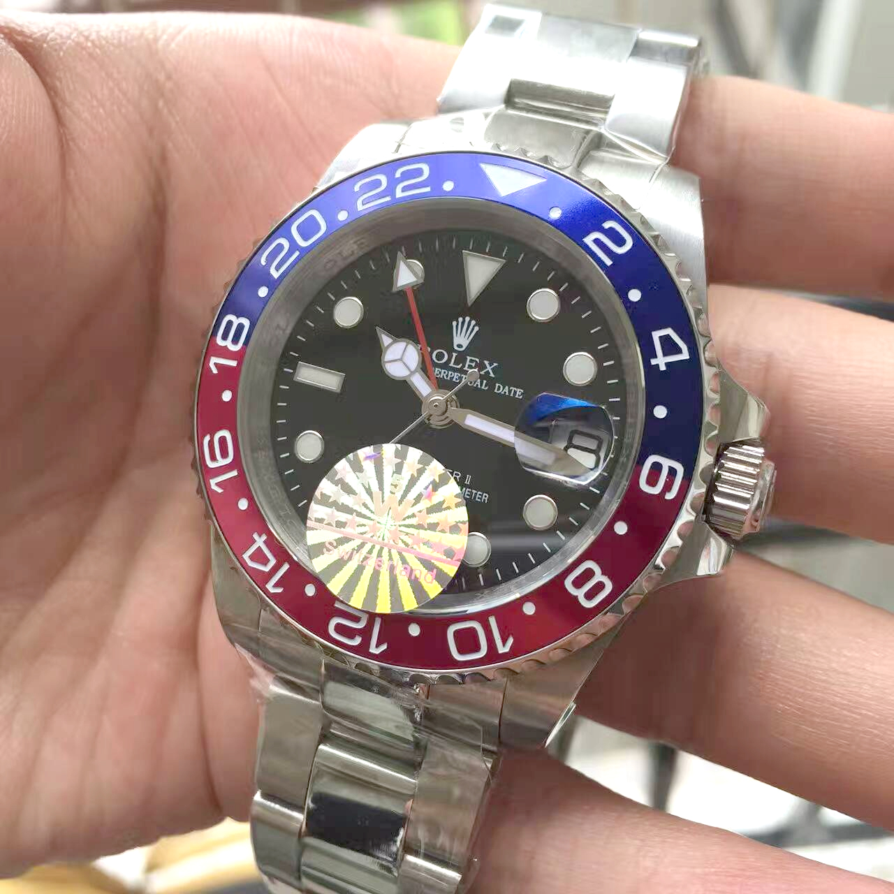 勞力士Rolex格林尼治型II系列GMTⅡ116719-BLRO 全自動機械機芯