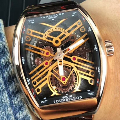 法兰克穆勒 FranckMuller 陀飞轮 搭载全自动机械机芯 原装折叠扣