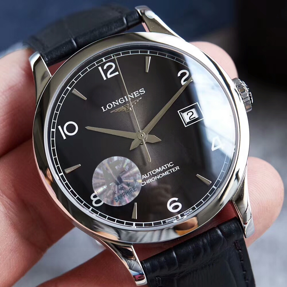 AF出品浪琴開創者系列尺寸40X11mm搭載海鷗2892機芯改浪琴自產L888.4機芯黑面針扣