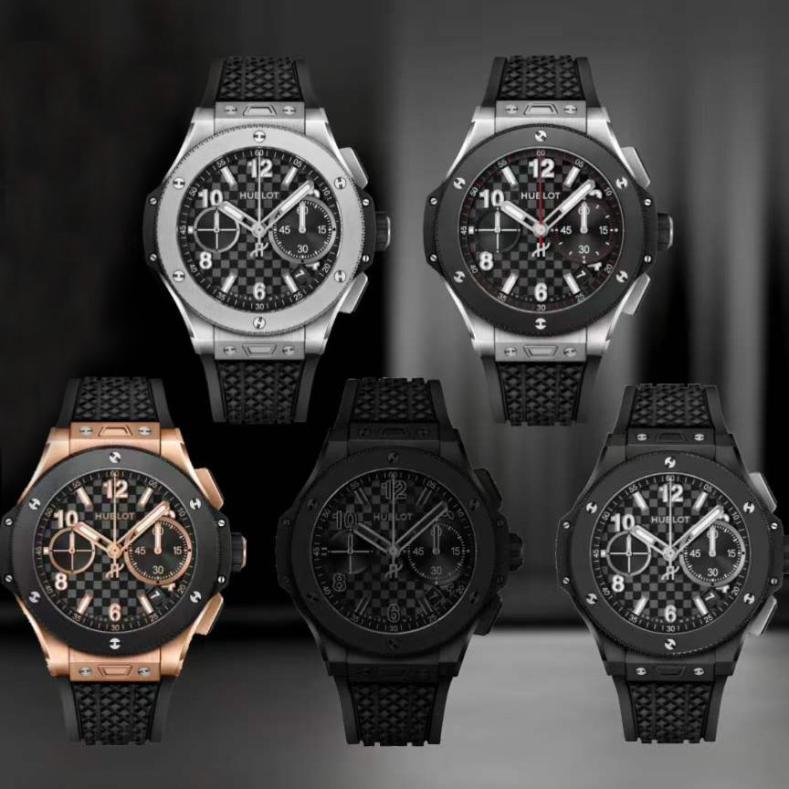 高仿 MSF宇舶HUBLOT Big Bang 20周年紀念版碳纖維文字盤43mm