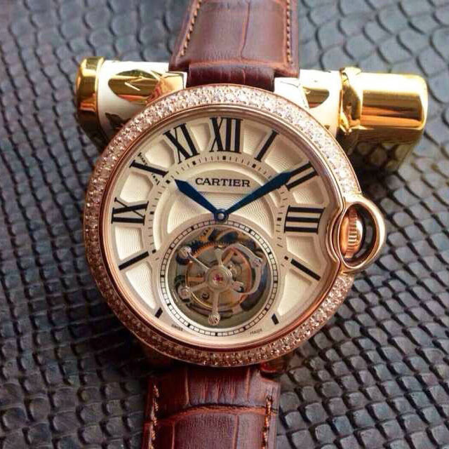 卡地亞 Cartier 藍汽球真陀飛輪