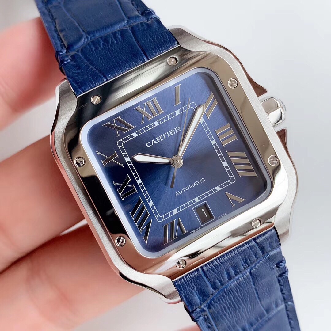 卡地亞 CARTIER 山度士系列滿鉆