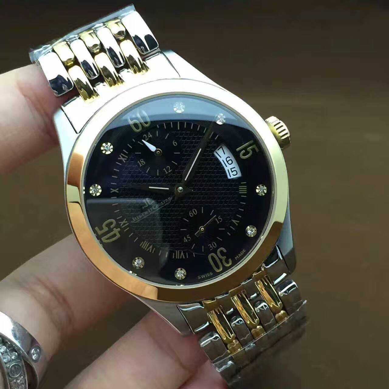 積家 大師系列 全自動2824專用雕花機芯 透底