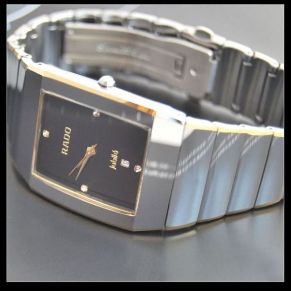 RADO/雷達 商務低調奢華男錶雷達鎢鋼加厚日本進口機芯石英錶